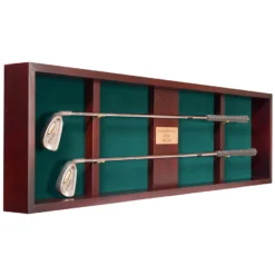 2 Golf Club Shadow Box Display