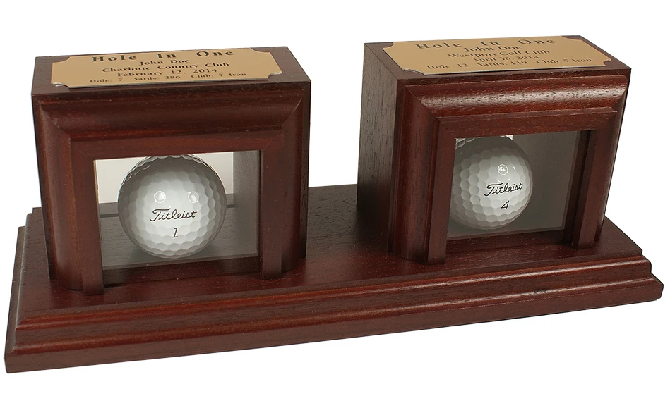 2 Holes In One Desktop Display