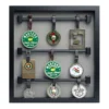 40 Bag Tag Collection Display - Black