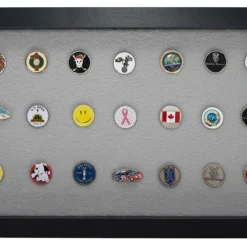40 Golf Ball Marker Display - Black