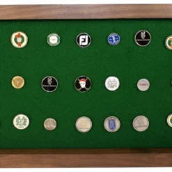 40 Golf Ball Marker Display - Walnut