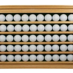 50 Golf Ball Display Rack - Oak