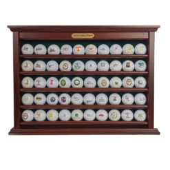 50 Golf Ball Display Rack - Cherry