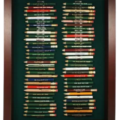 64 Golf Pencil Display Case - Cherry