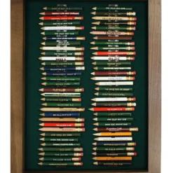 64 Golf Pencil Display Case - Walnut