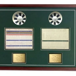 Double Hole-In-One Display With Scorecards