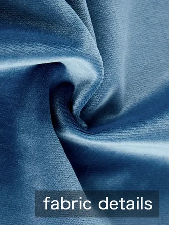 Velvet Heavyweight Loose Daily Casual Plain Christmas Holiday A-Line Long Sleeve Maxi Dress - Image 4