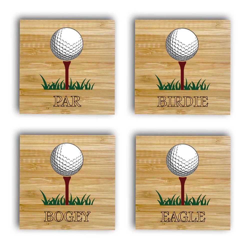 Golf Score Coaster Set - Image 2