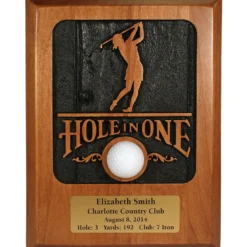 Ladies Hole In One Plaque