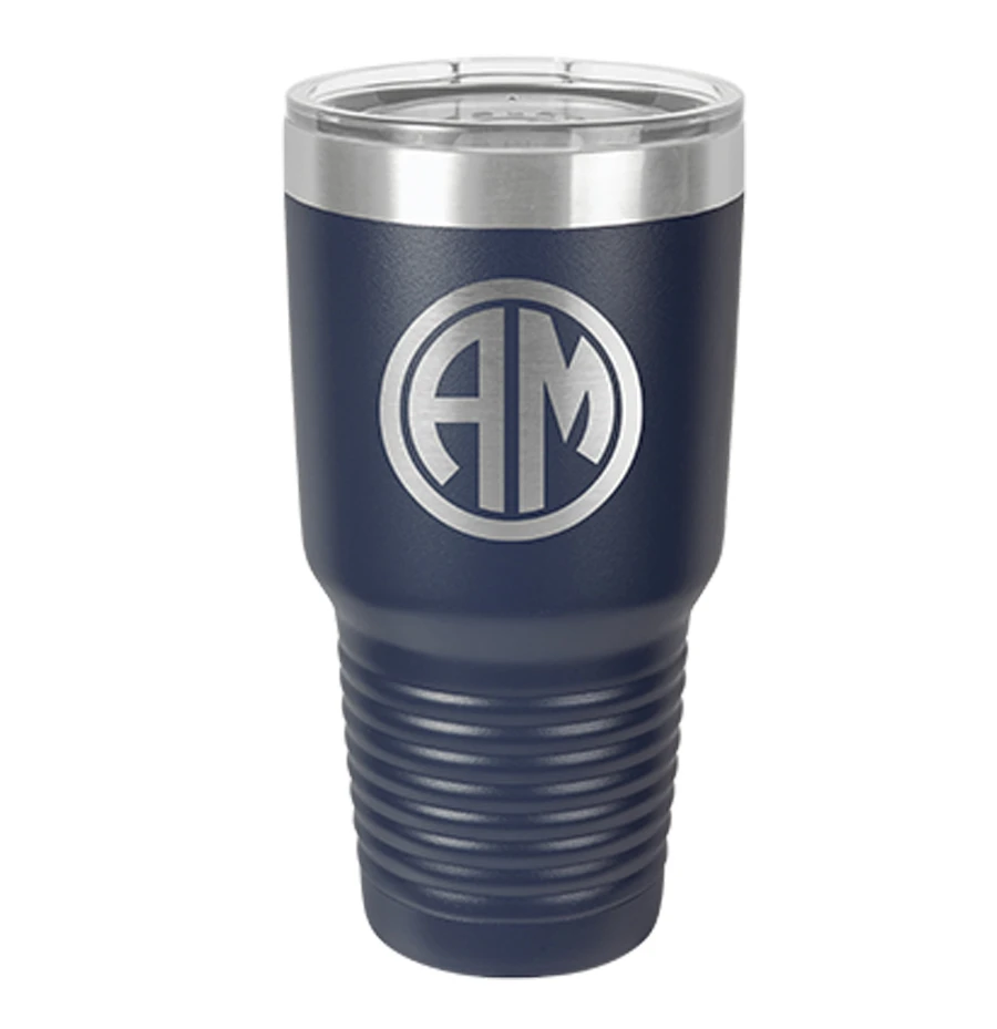 Personalized Stainless Steel 30oz Colored Tumbler