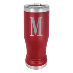 Personalized Stainless Steel Colored Pilsner Tumbler